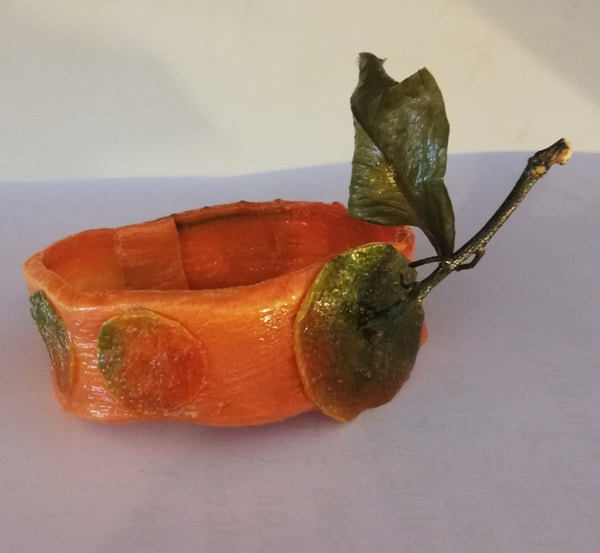 Bracelet Carotte orange et ses Clémentines à queue Stabilisés