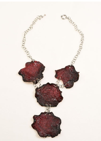 Collier Plongeant RACINE POURPRE Chips de Betterave rouge Stabilisé