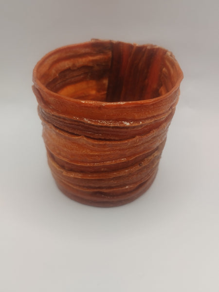 Bracelet manchette ORACLE DES DUNES unisexe aimanté en Carotte sable stabilisé