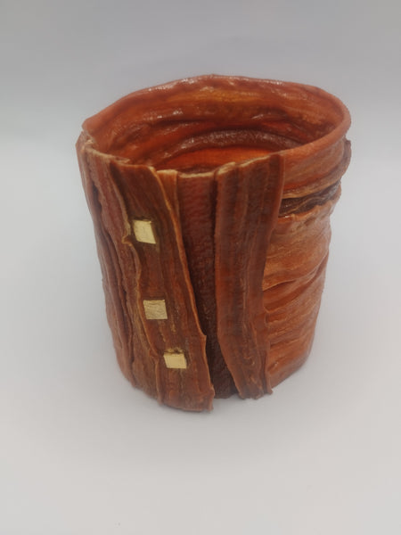 Bracelet manchette ORACLE DES DUNES unisexe aimanté en Carotte sable stabilisé