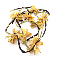 Trois en un SALASO Pompons en feuilles de Maïs Stabilisés — 1