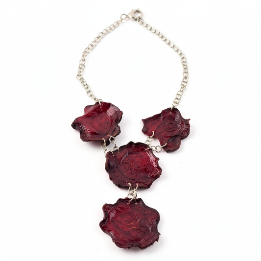 Collier Plongeant RACINE POURPRE Chips de betterave rouge Stabilisé