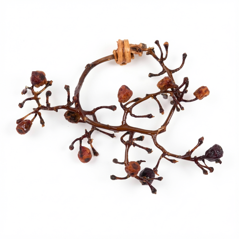 Bracelet ENVOLÉE de raisin vieilli et ses perles de carottes Stabilisés