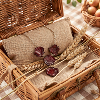 Collier Plongeant RACINE POURPRE Chips de betterave rouge Stabilisé — 2