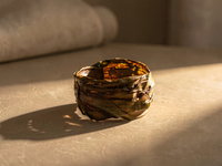Bracelet CATORI Manchette Feuille de Blette mélangés Stabilisé — 3