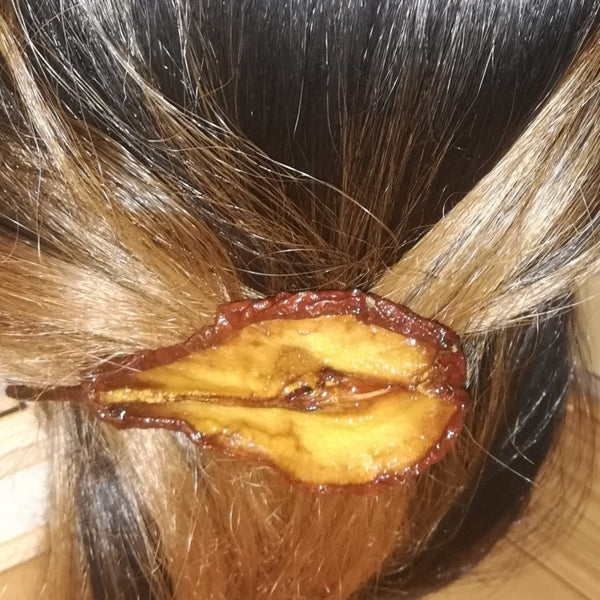 Barrette TIKA Poire caramel Stabilisé