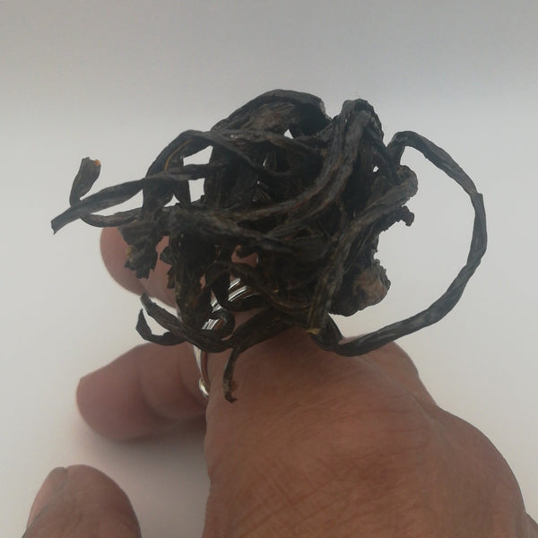 Bague Lianes de Betterave rouge Stabilisés