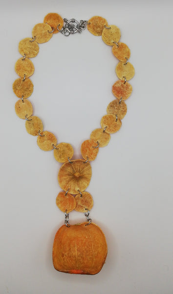 Collier SOLAYA Clémentines Stabilisés recto - verso